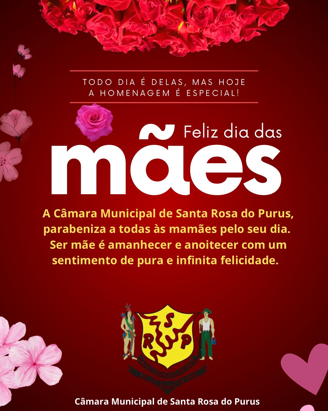 FELIZ DIA DAS MÃES 