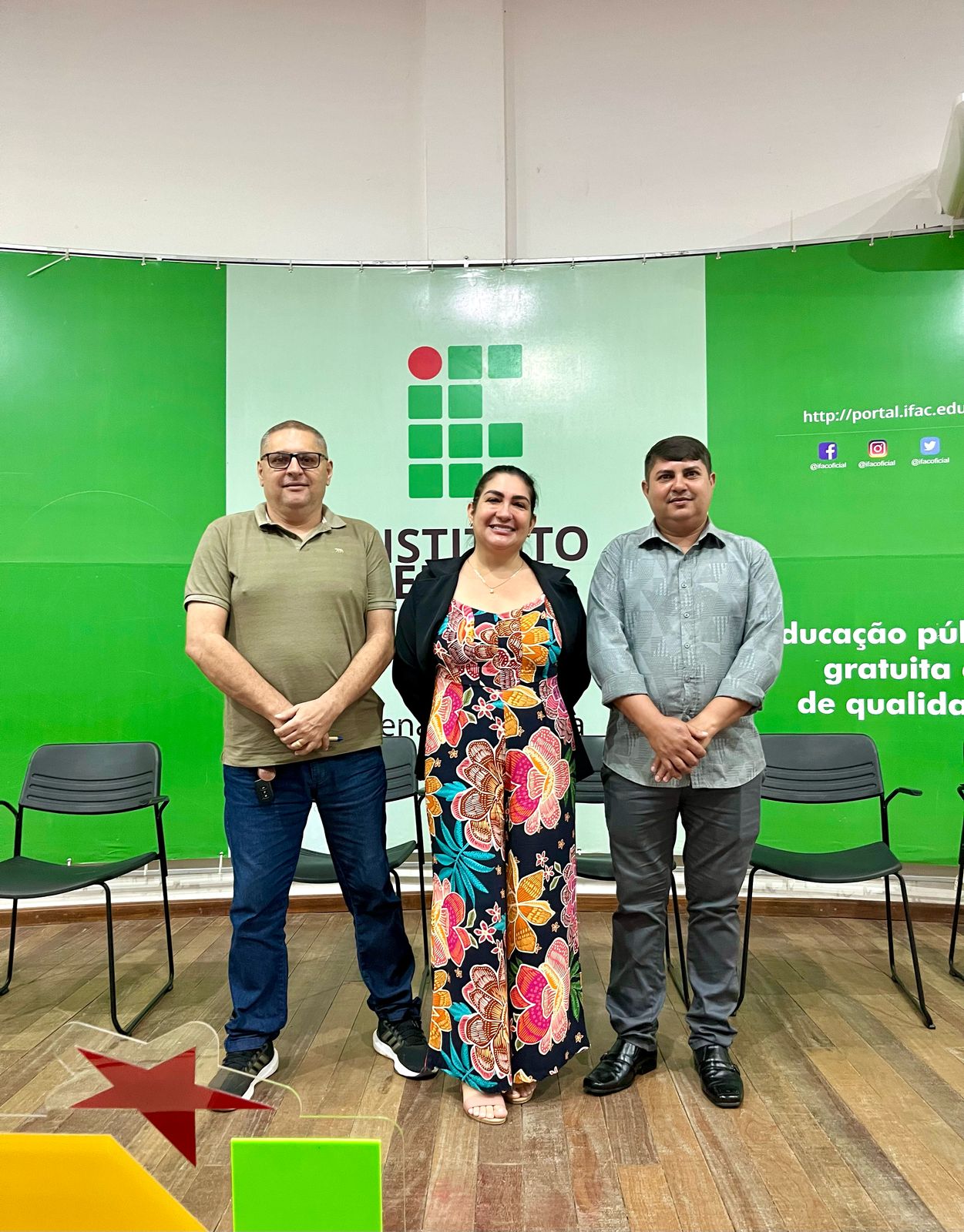 Presidente e Controle Interno da Câmara de Santa Rosa do Purus participam do seminário "Aprimora Gestão" promovido pelo TCE-AC