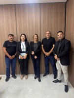 VISITA AO TCE - AC COM A SUPERVISORA DA 2ª GCE, KELLY E ADRIANA