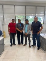 VISITA DO PRESIDENTE A CAIXA ECONÔMICA FEDERAL